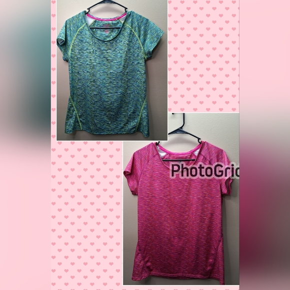 Reel Legends Tops - BUNDLE Women Reel Legends Multicolor Activewear T-Shirts SZ S
